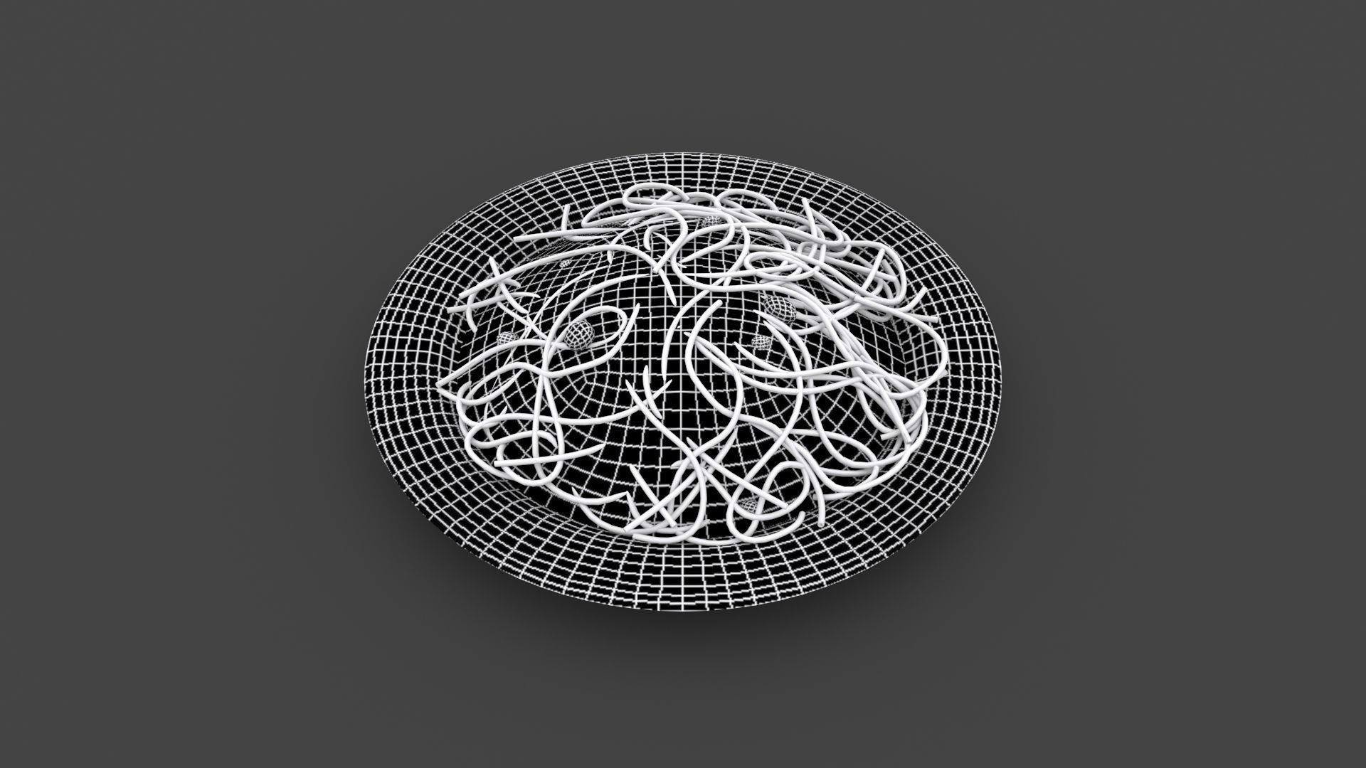 FOOD-009 Spaghetti 3D model_7