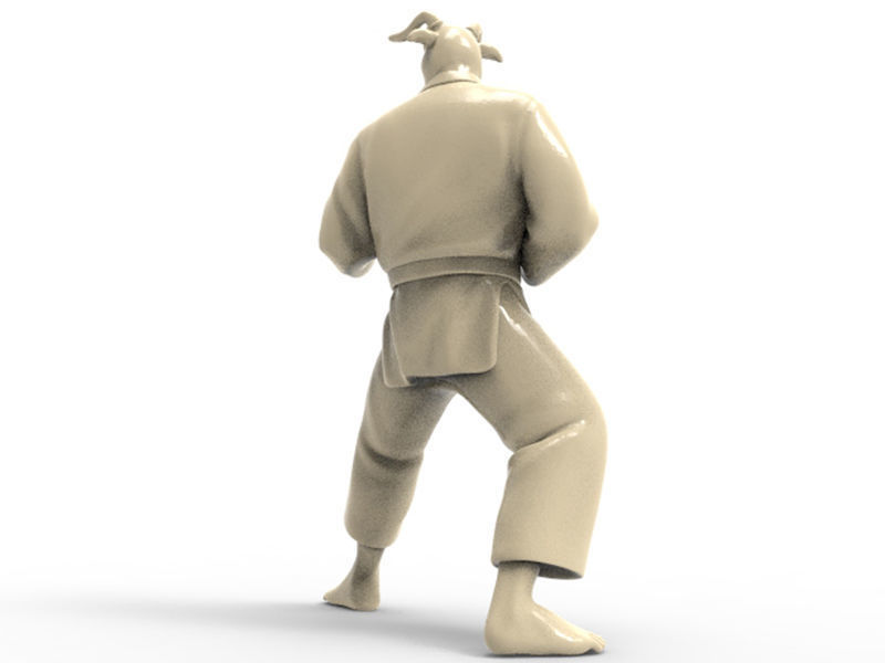 Ox Kokutsu Dachi Stance 3D print model_3