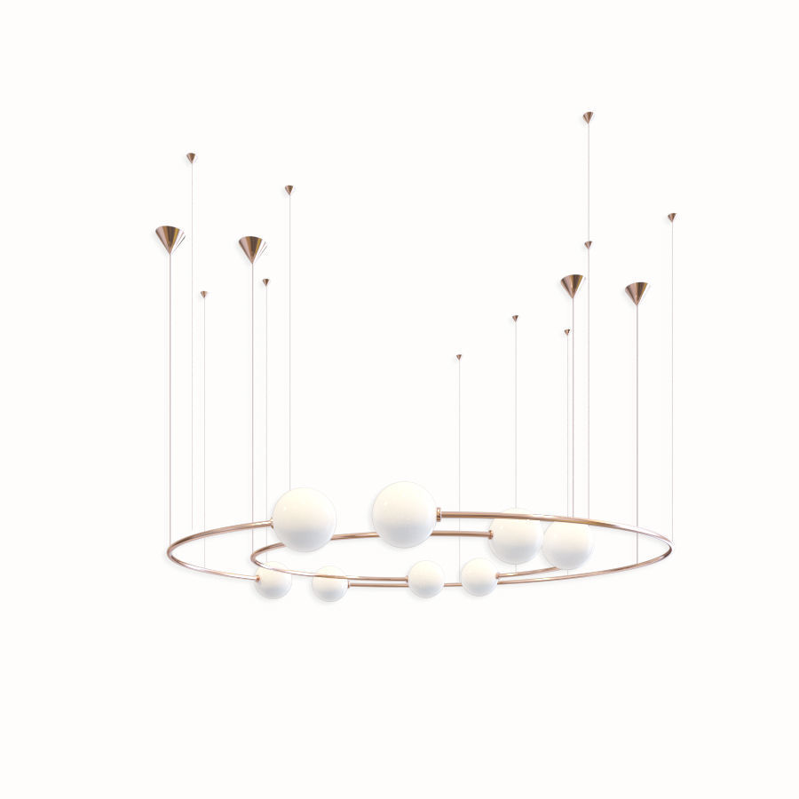 Pendant Light Oddments Dual 3D model_1