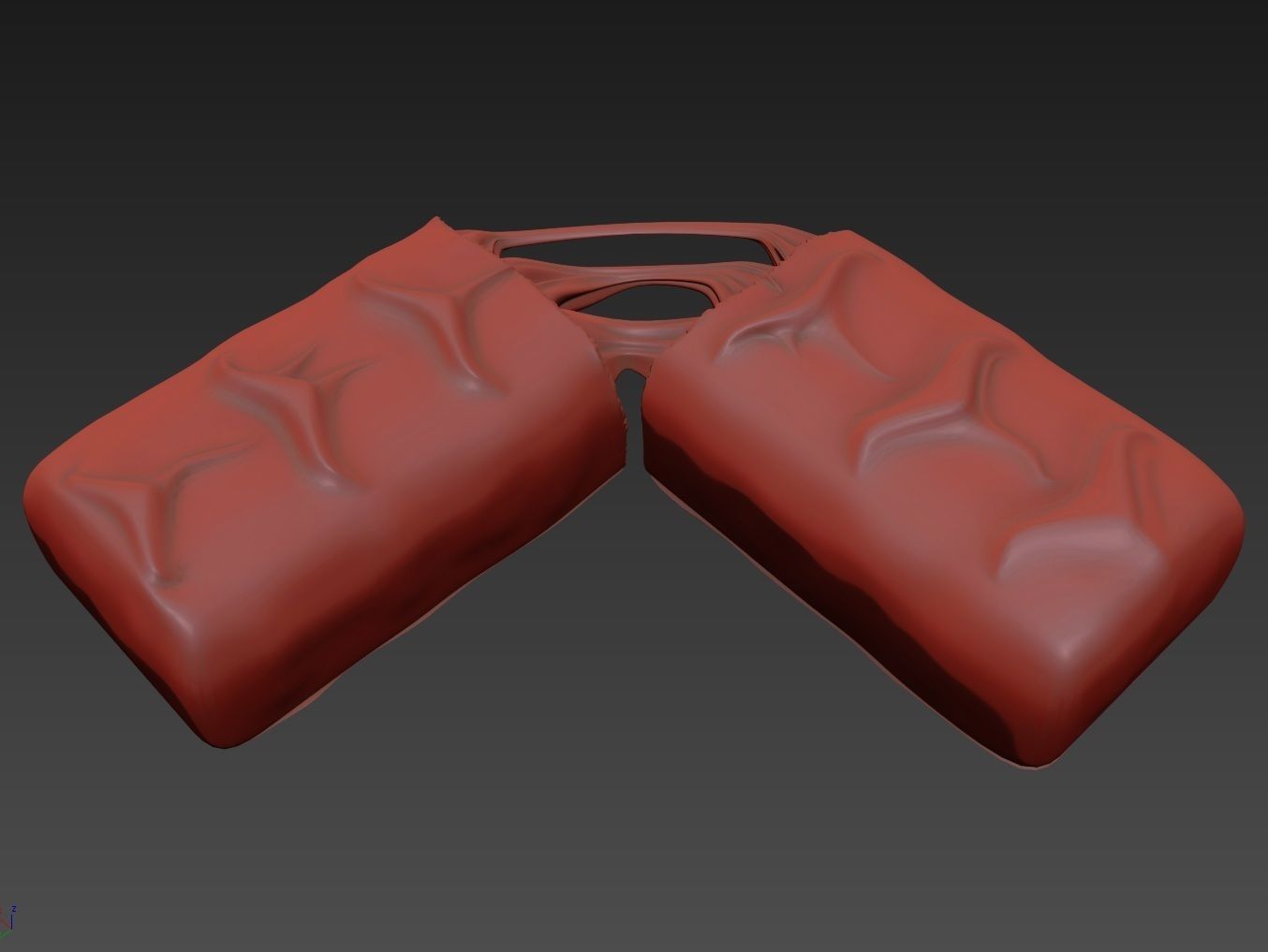 Snickers chocolate broken  3D model_6