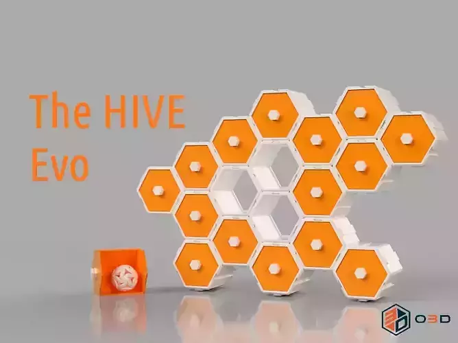 The HIVE Evo - Modular Drawer System 3D print model