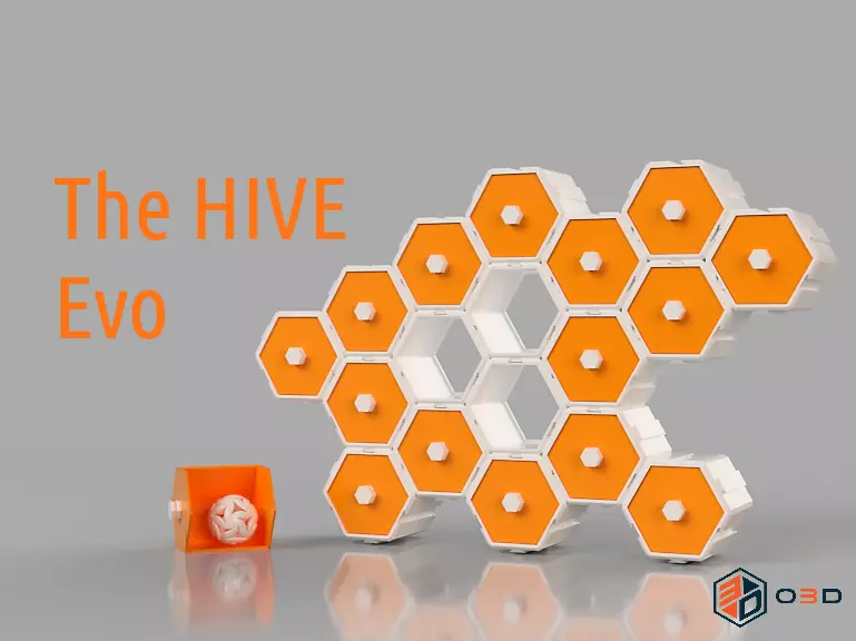 The HIVE Evo - Modular Drawer System 3D print model_0