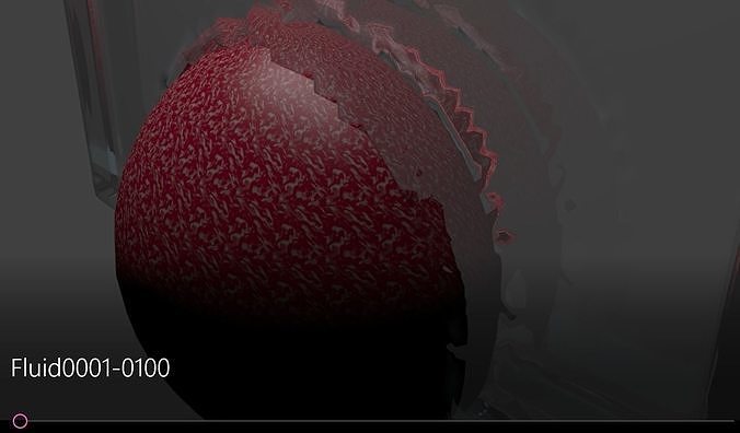 Fluid Simulation 3D model