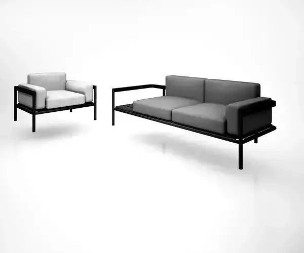 Paola Zani ZENIT Sofa and armchair