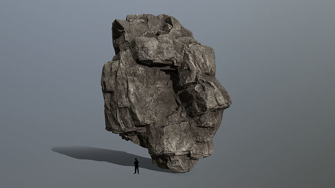 rocks rock Low-poly 3D model