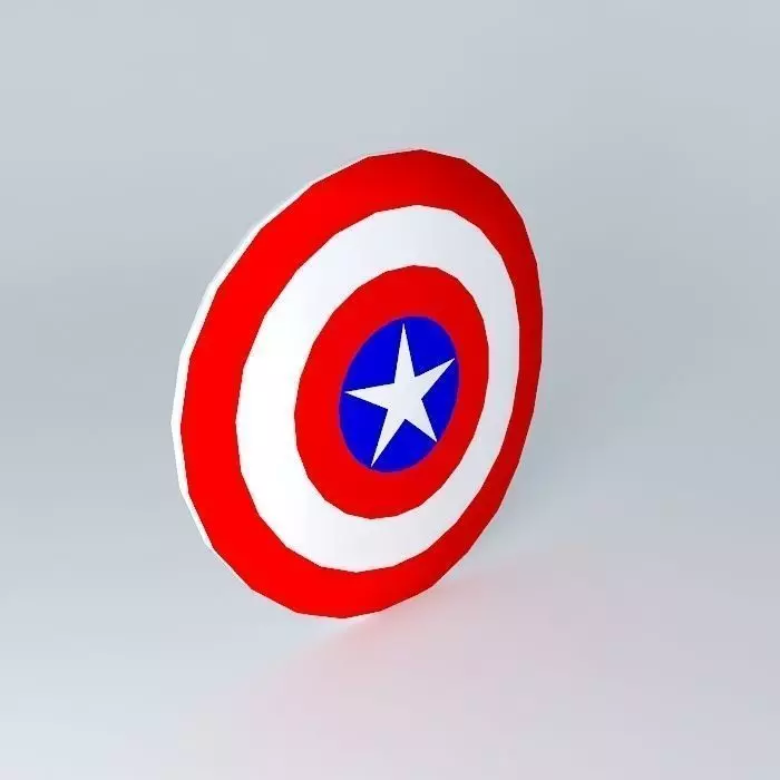Captain America Free 3D model