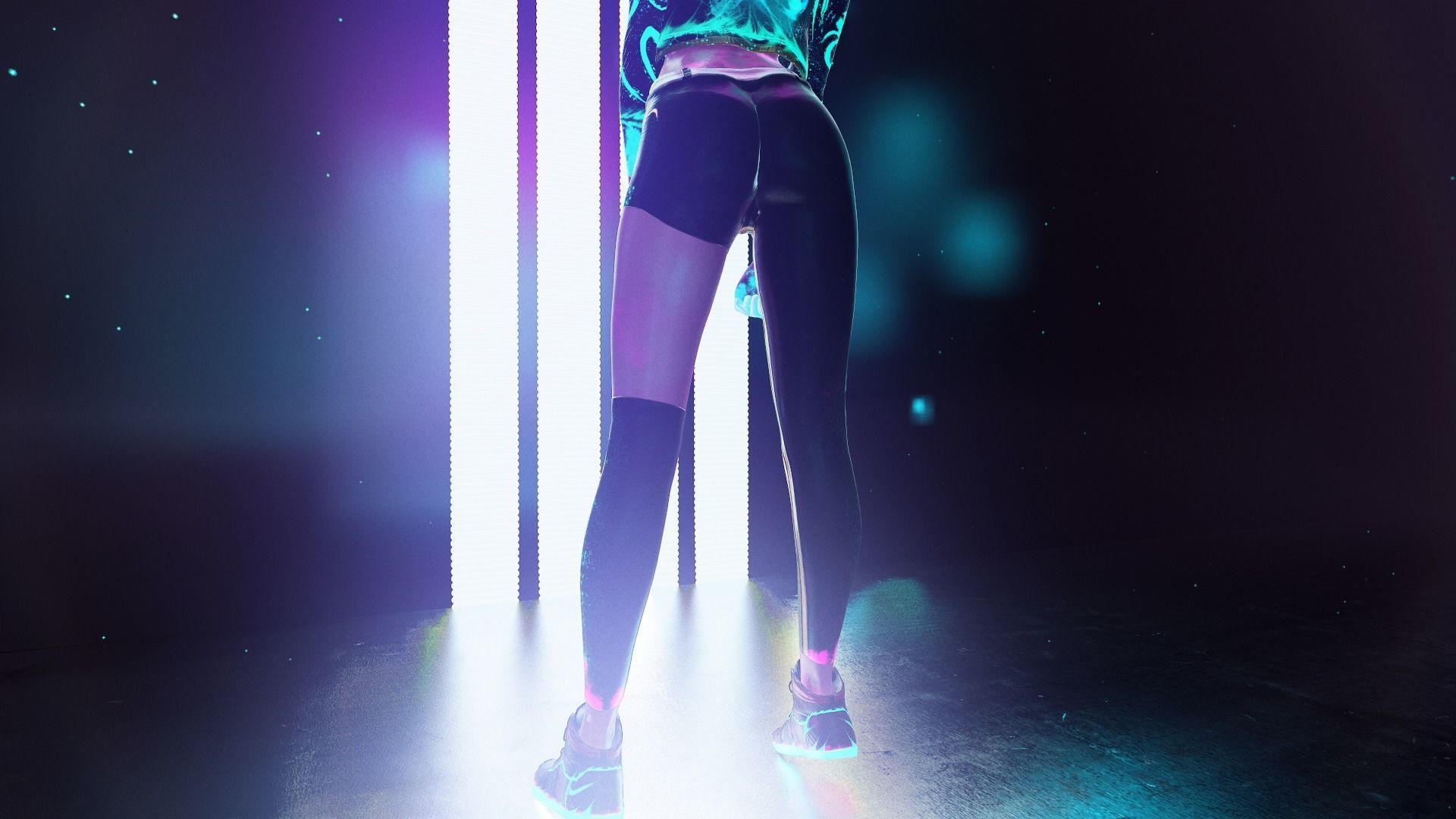 KDA Akali - Low-poly Low-poly 3D model_6
