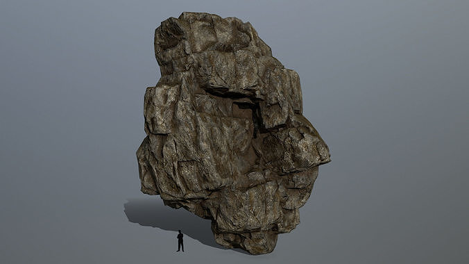 rocks rock Low-poly 3D model