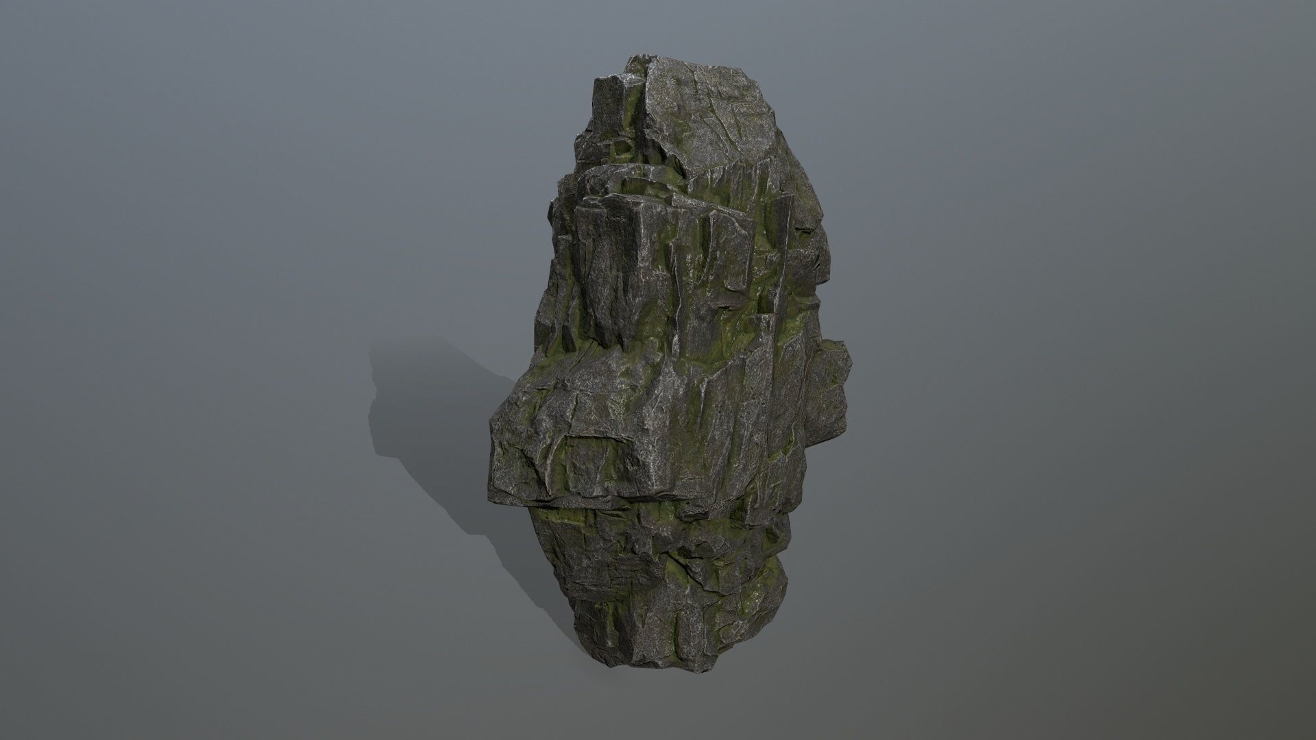 rocks rock Low-poly 3D model_11