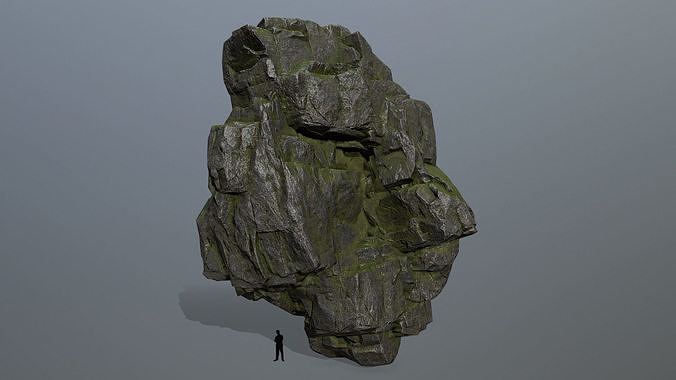 rocks rock Low-poly 3D model