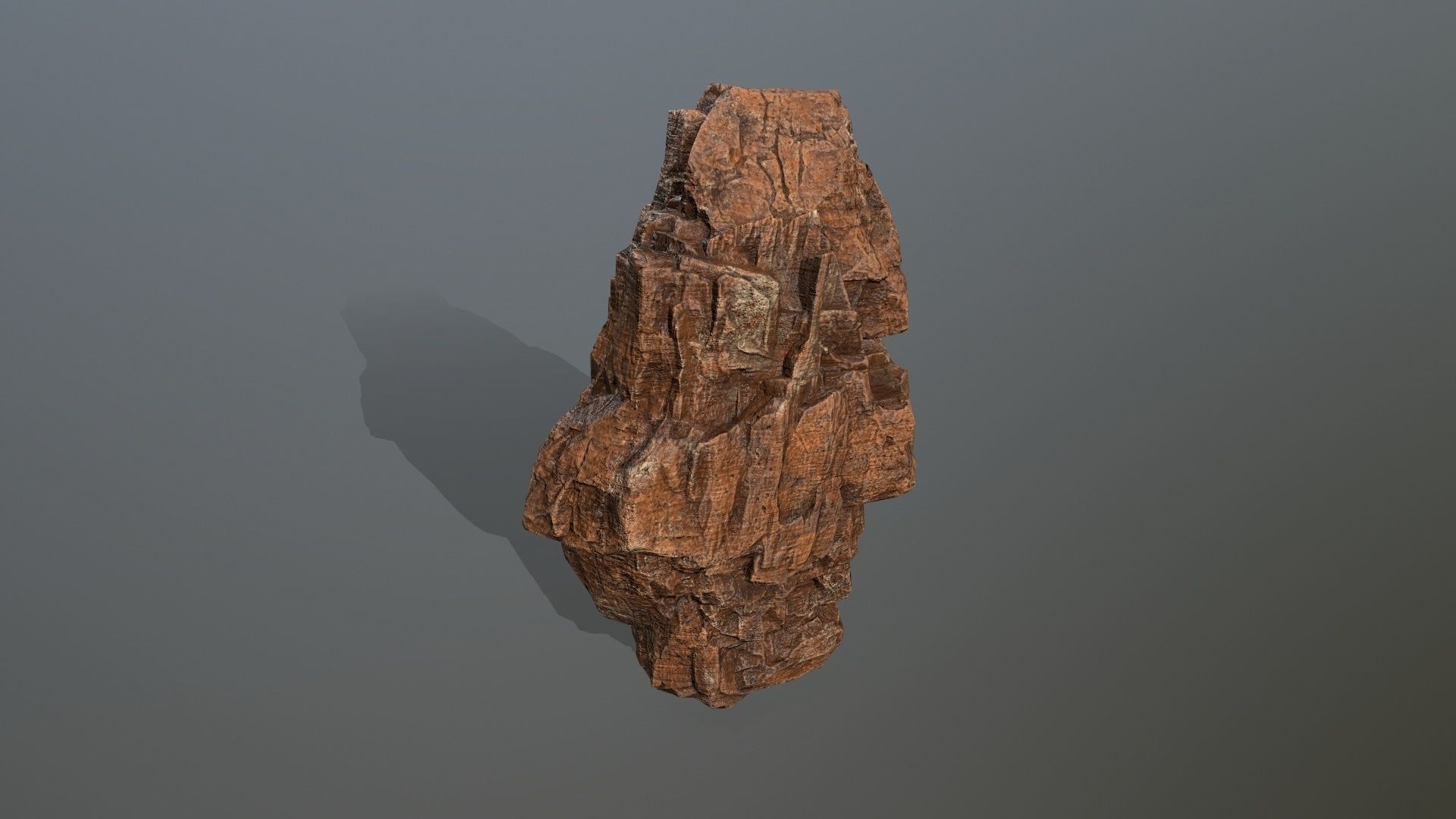 desert rocks Low-poly 3D model_11