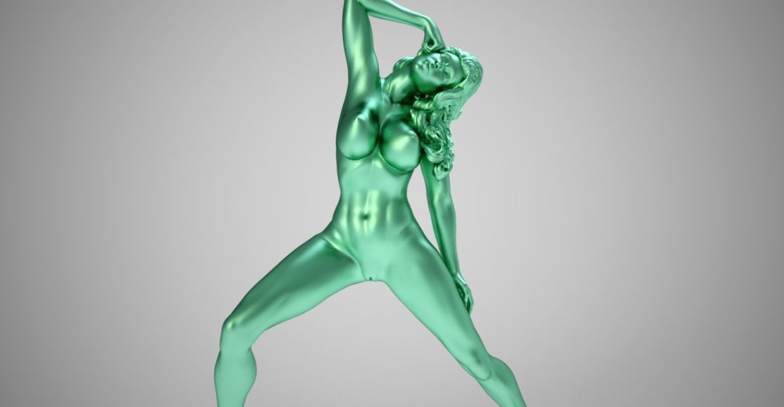 Art Pose 3D print model_8