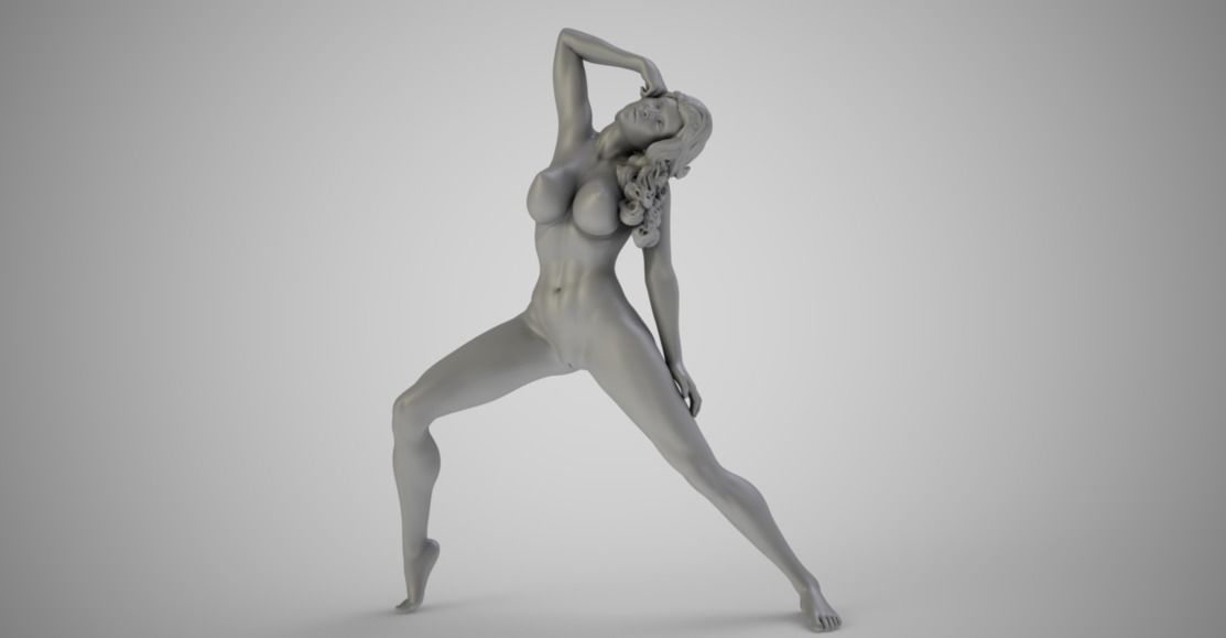Art Pose 3D print model_1