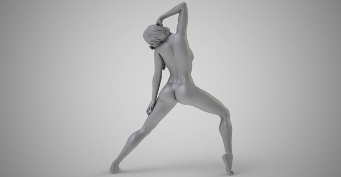 Art Pose 3D print model_2
