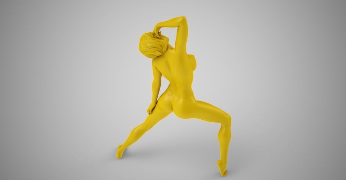 Art Pose 3D print model_13