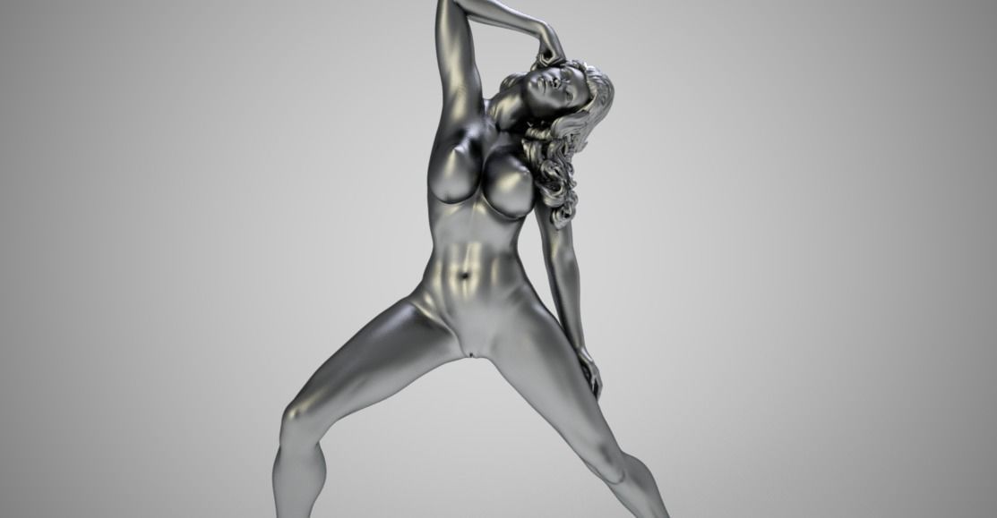 Art Pose 3D print model_5