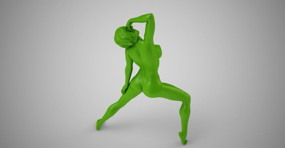 Art Pose 3D print model_12
