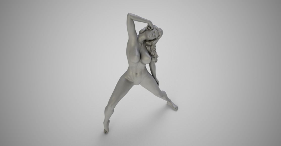 Art Pose 3D print model_3
