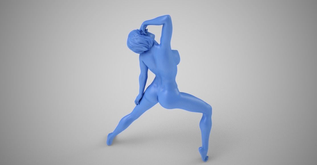 Art Pose 3D print model_11