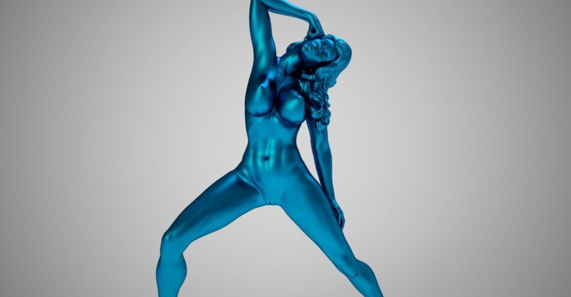 Art Pose 3D print model_7