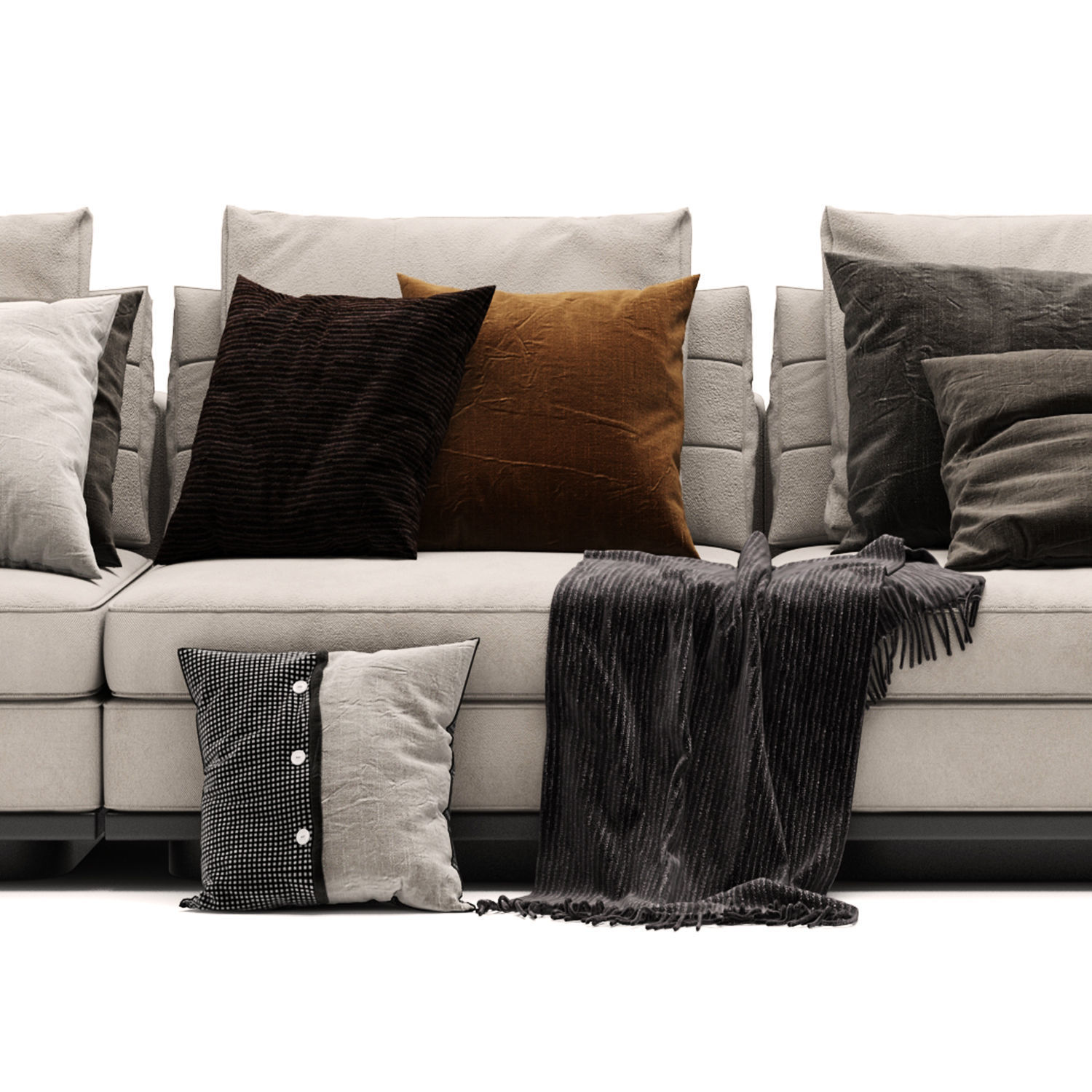 Lawrence Sofa 3D model_3