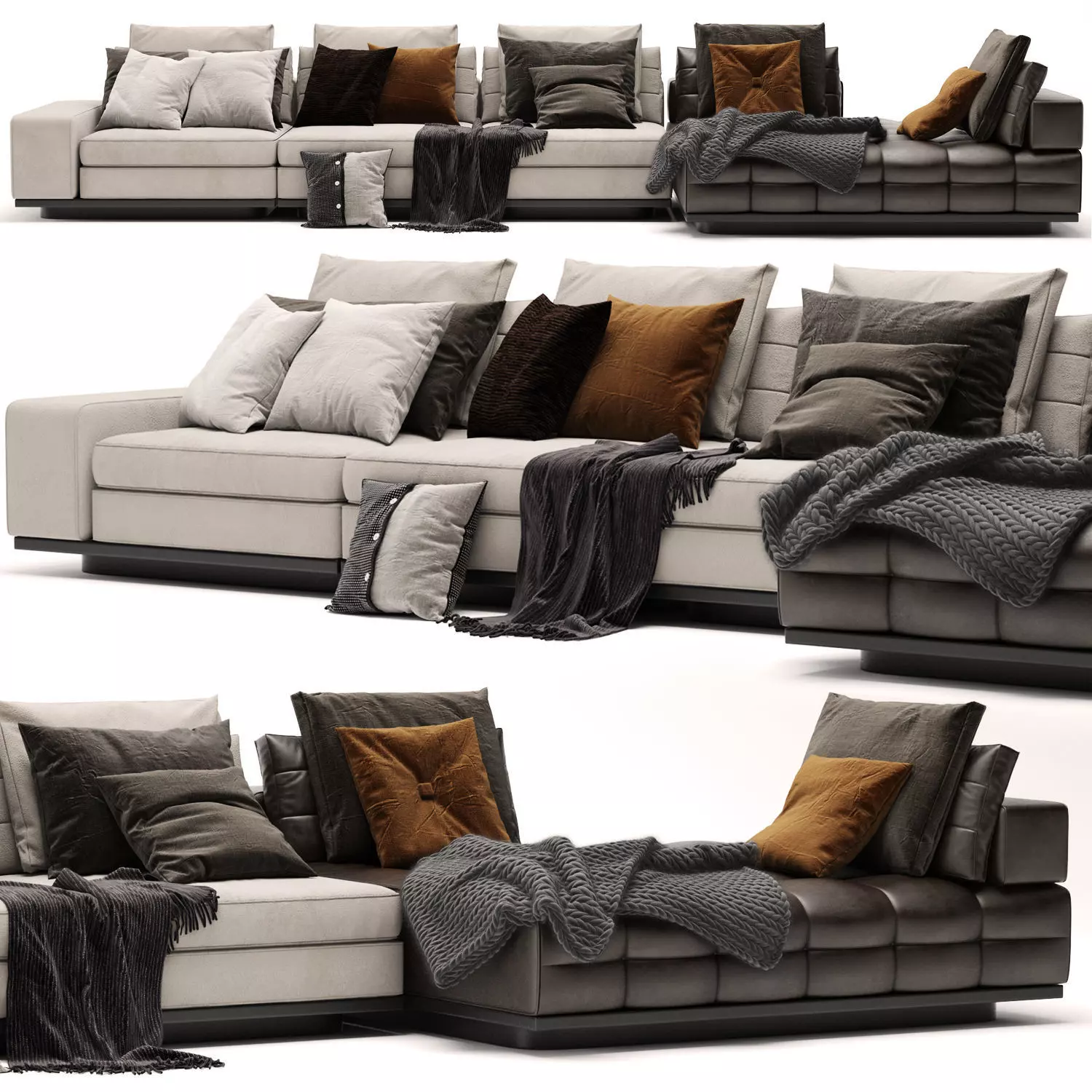Lawrence Sofa 3D model_0