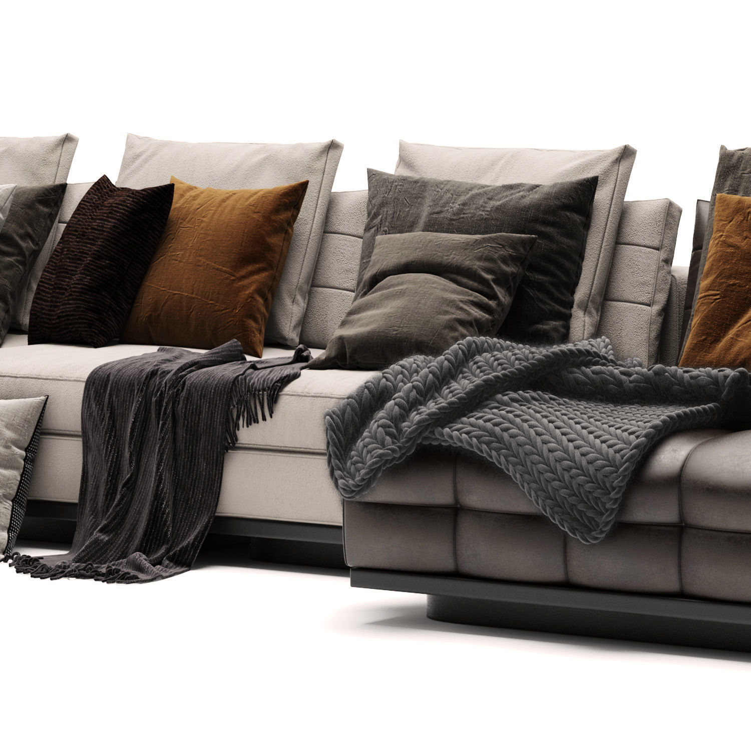 Lawrence Sofa 3D model_4