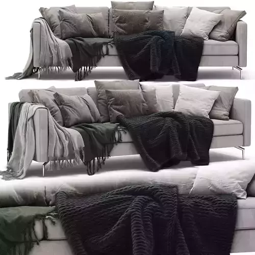 BoConcept Osaka 3 seater sofa 3D model