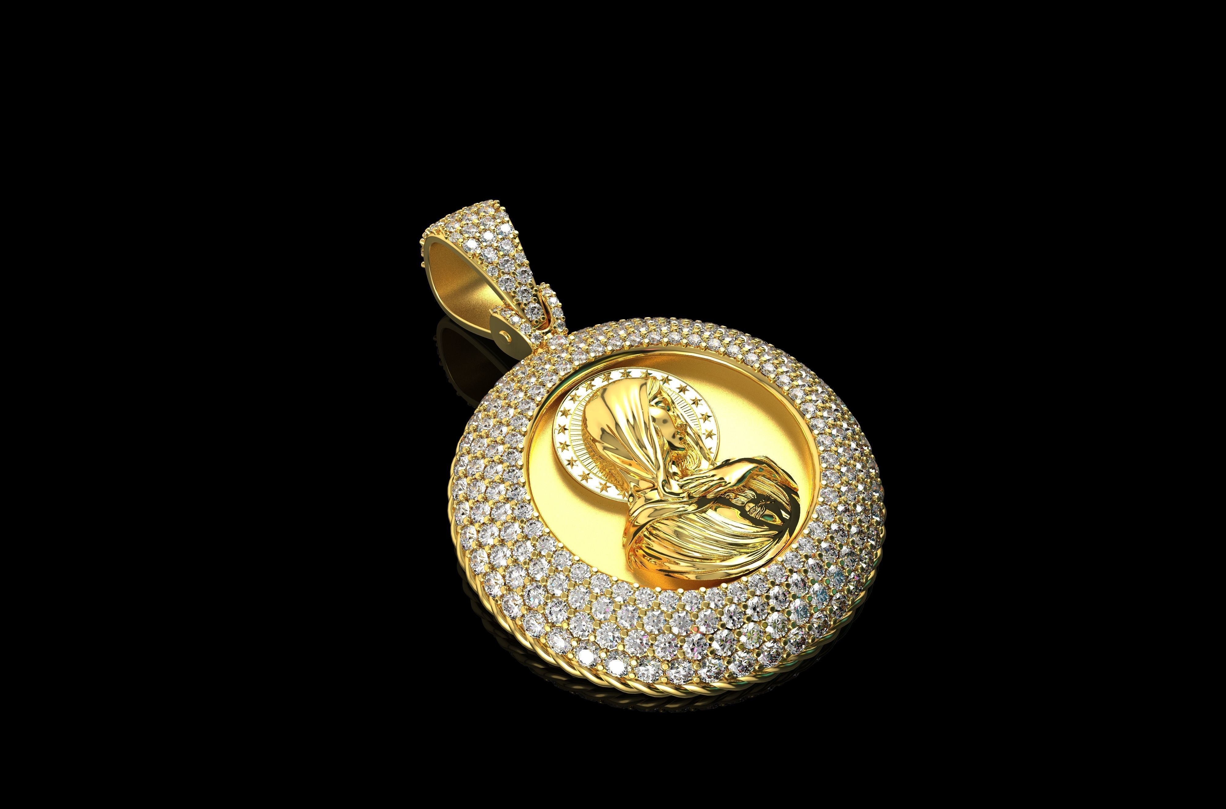 Gold N635 3D print model_1