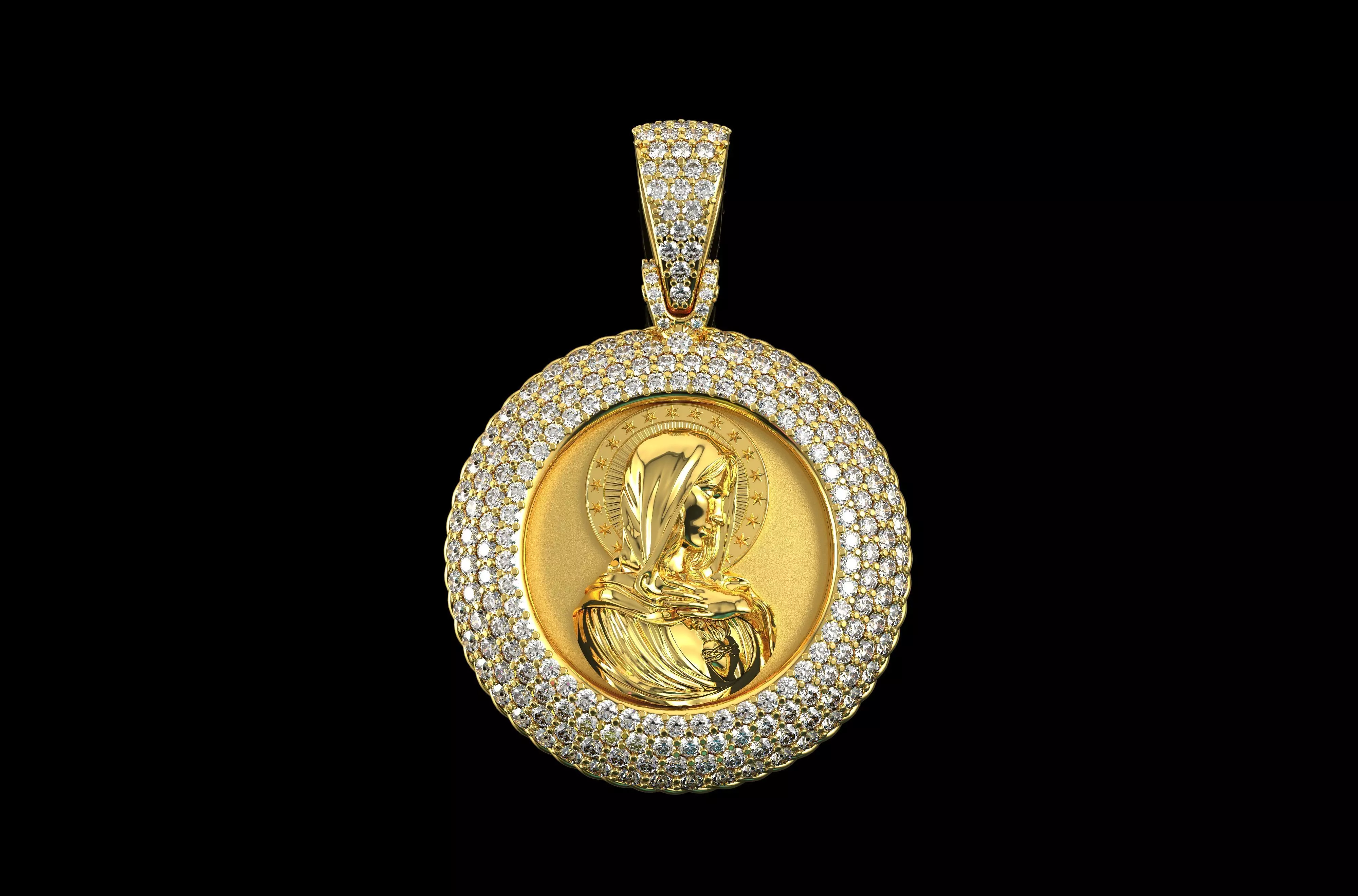 Gold N635 3D print model_0