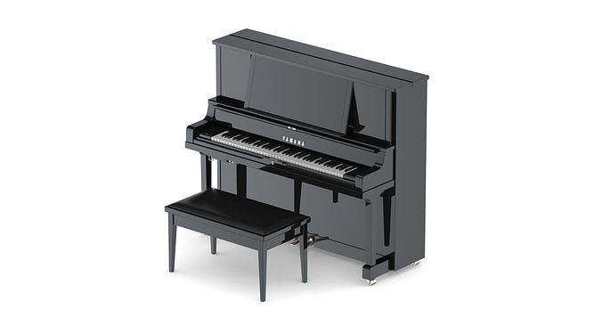 Piano Yamaha TransAcoustic YUS5 TA2 3D model