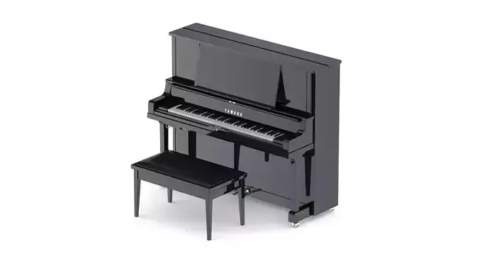 Piano Yamaha TransAcoustic YUS5 TA2 3D model