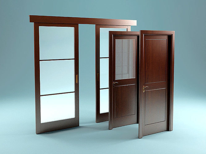 garofoli doors 2 3D model