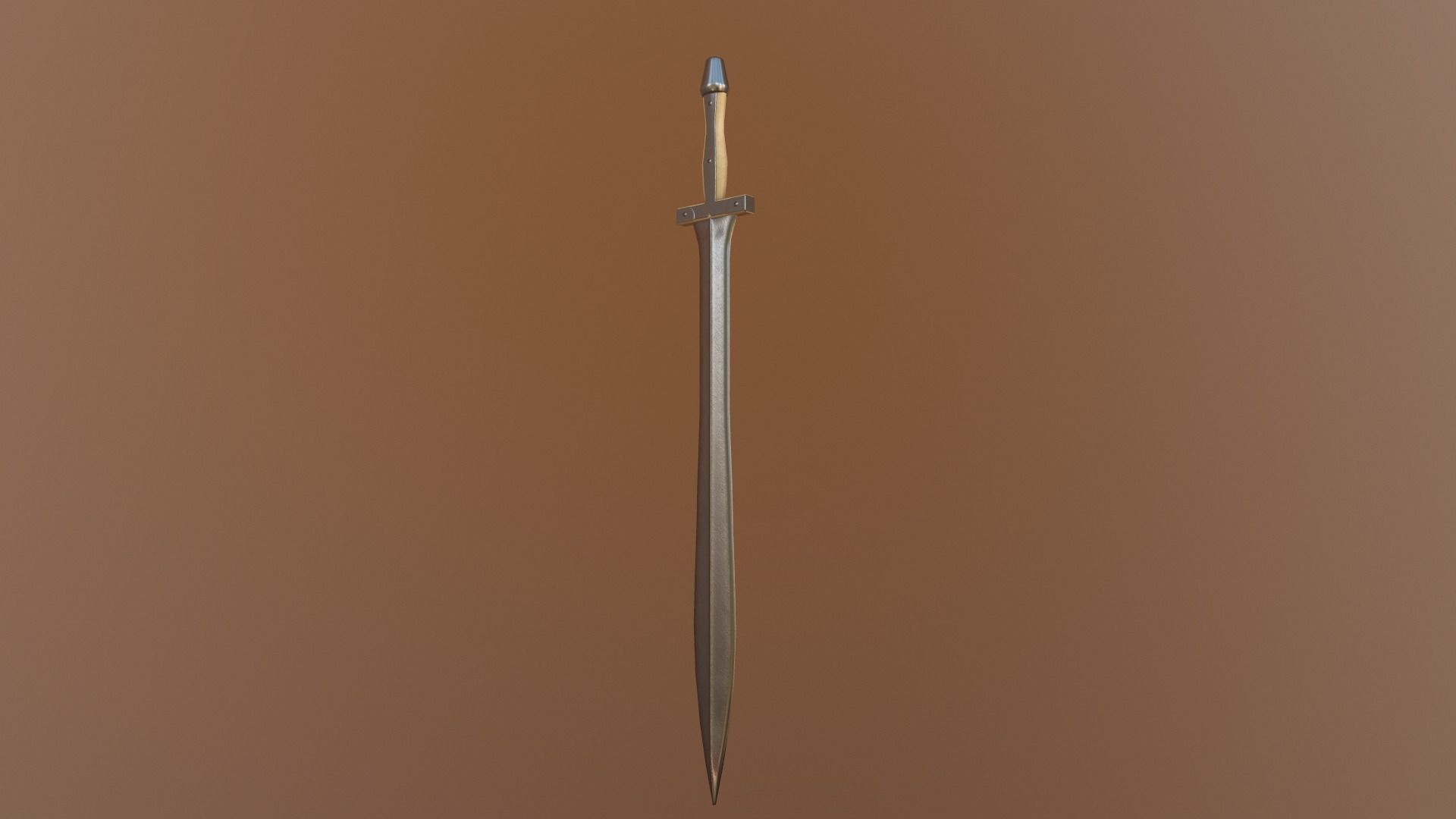 Ancient sword pack Low-poly 3D model_15