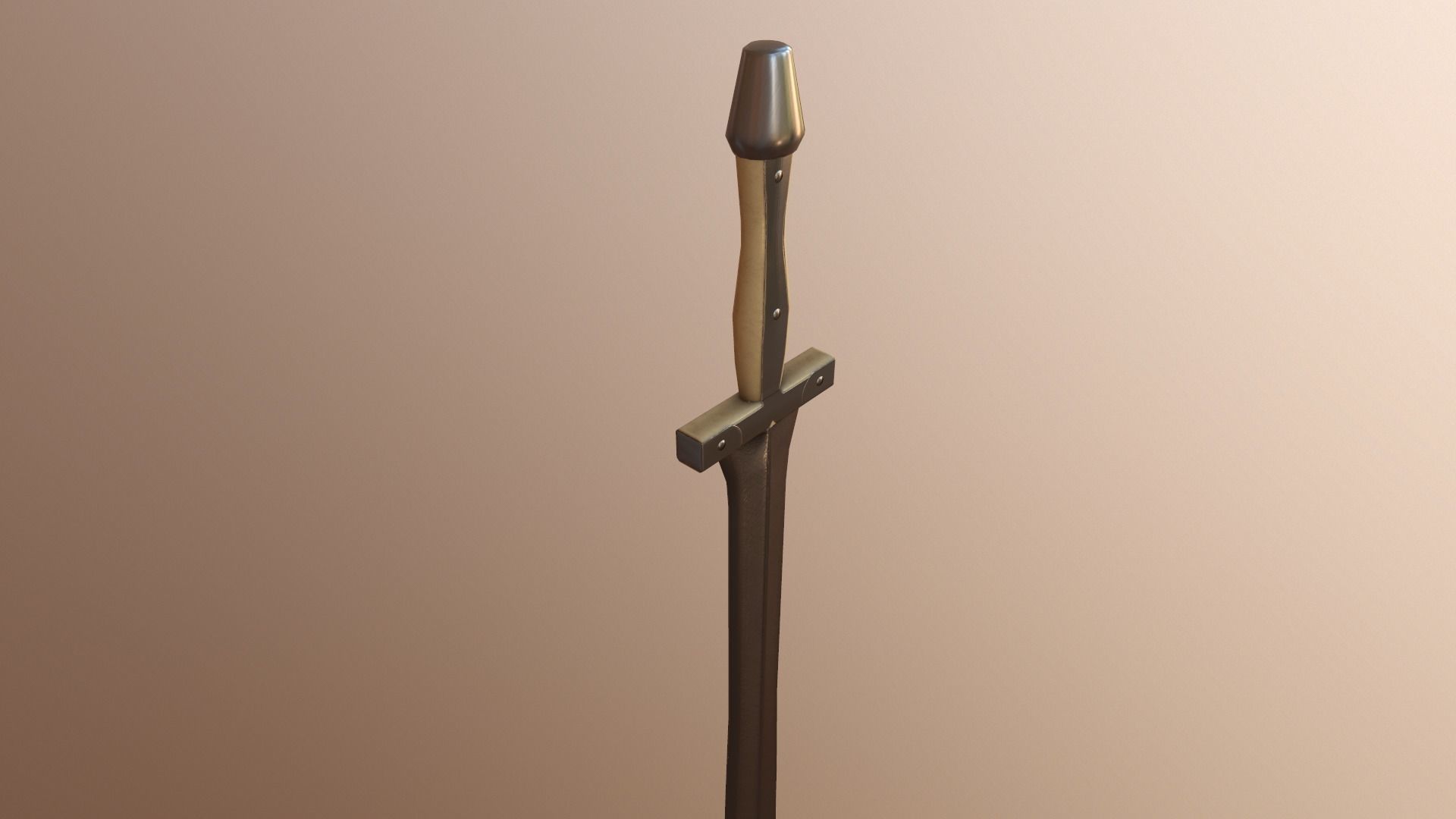 Ancient sword pack Low-poly 3D model_17