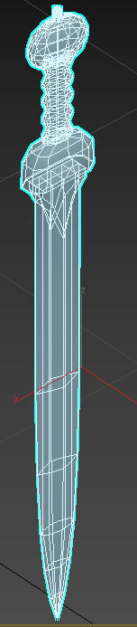 Ancient sword pack Low-poly 3D model_8