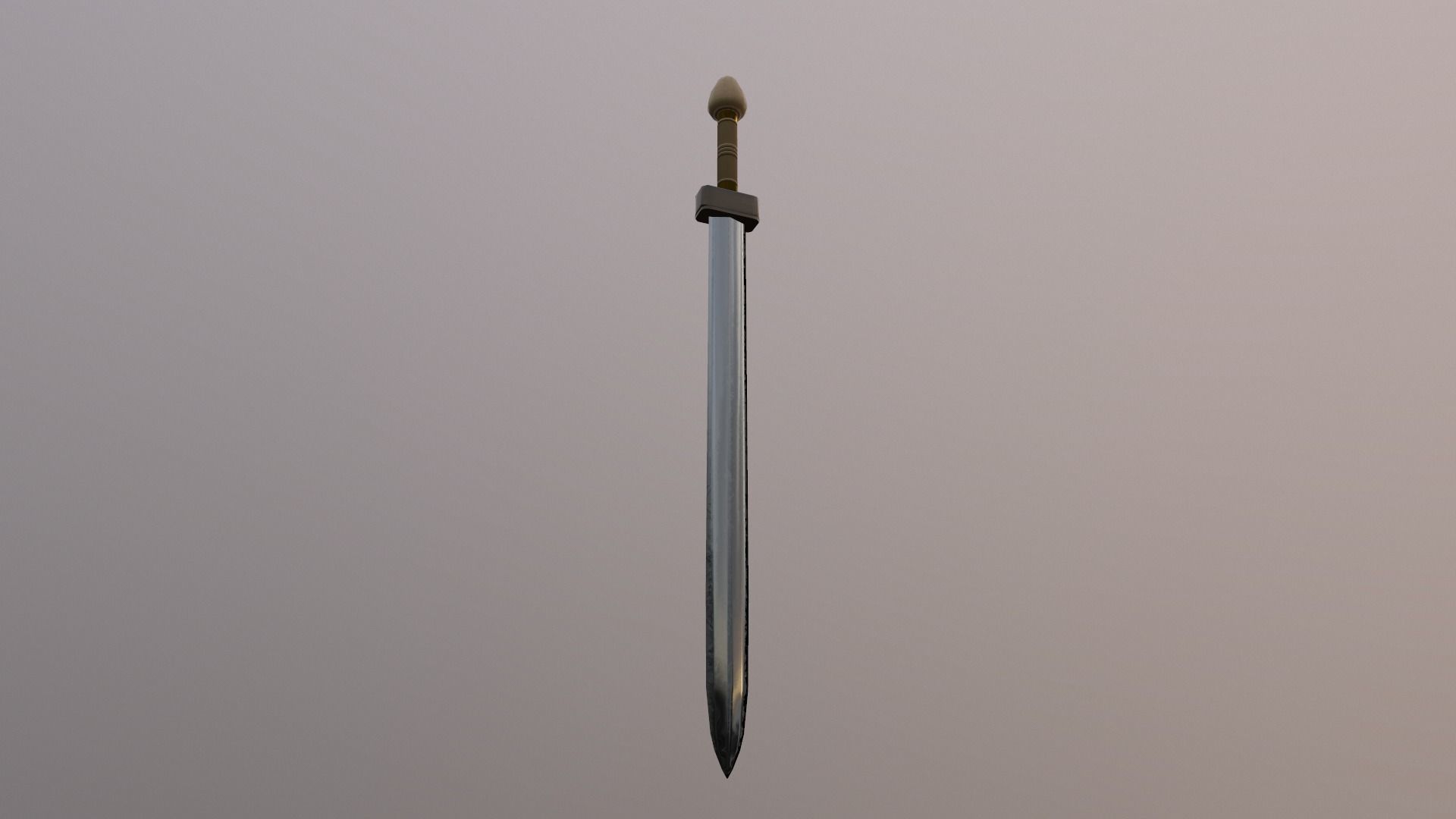 Ancient sword pack Low-poly 3D model_13