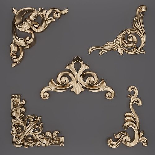 Trim Ornament 35 3D model