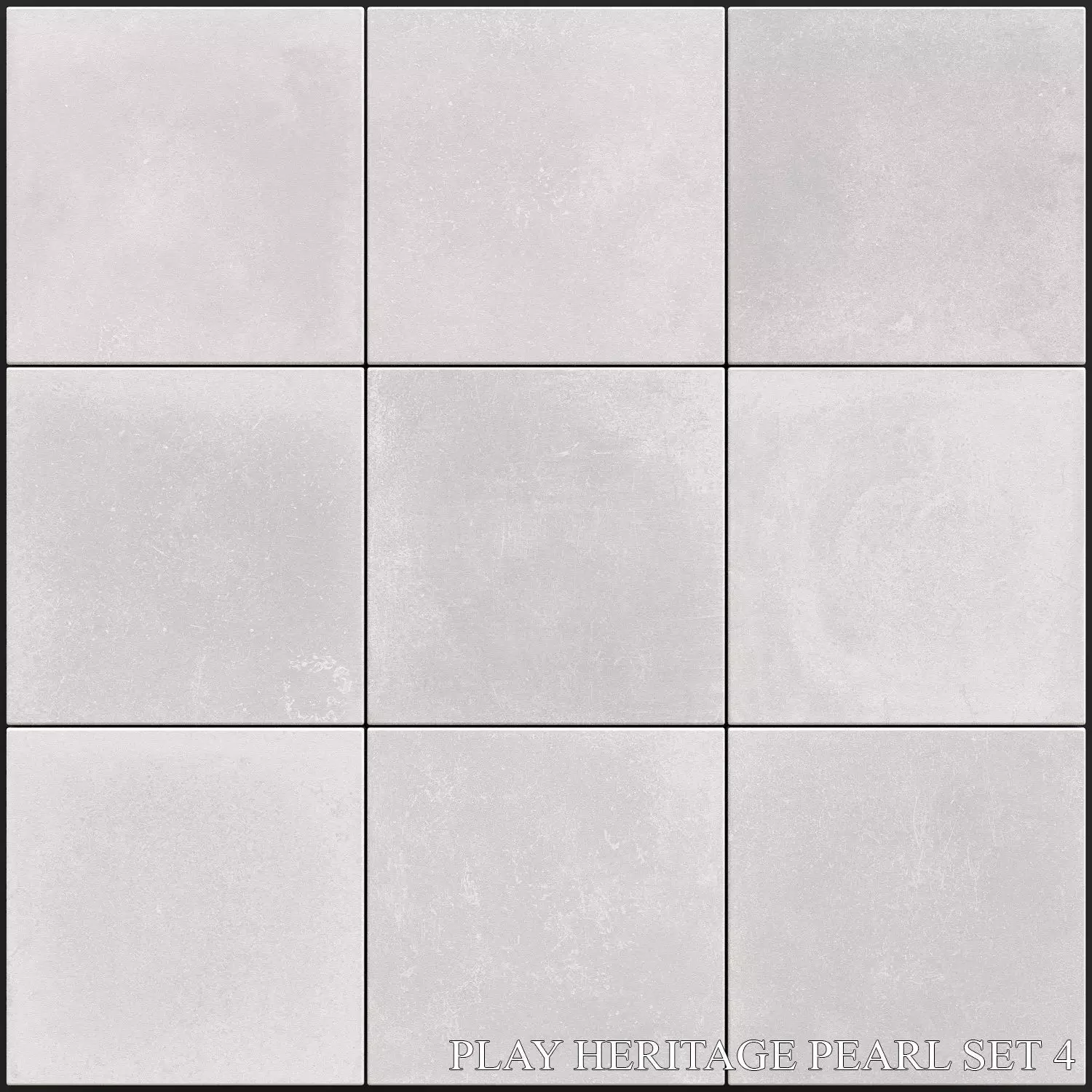 ABK Play Heritage Pearl Set 4 3D model_0