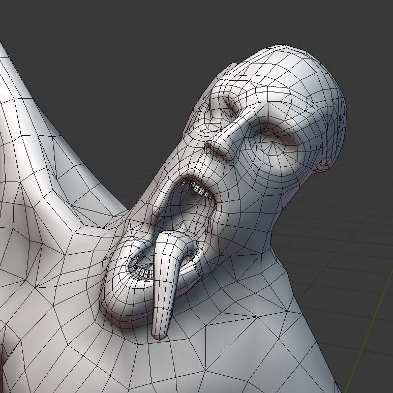 Infected Brute Low-poly 3D model_22