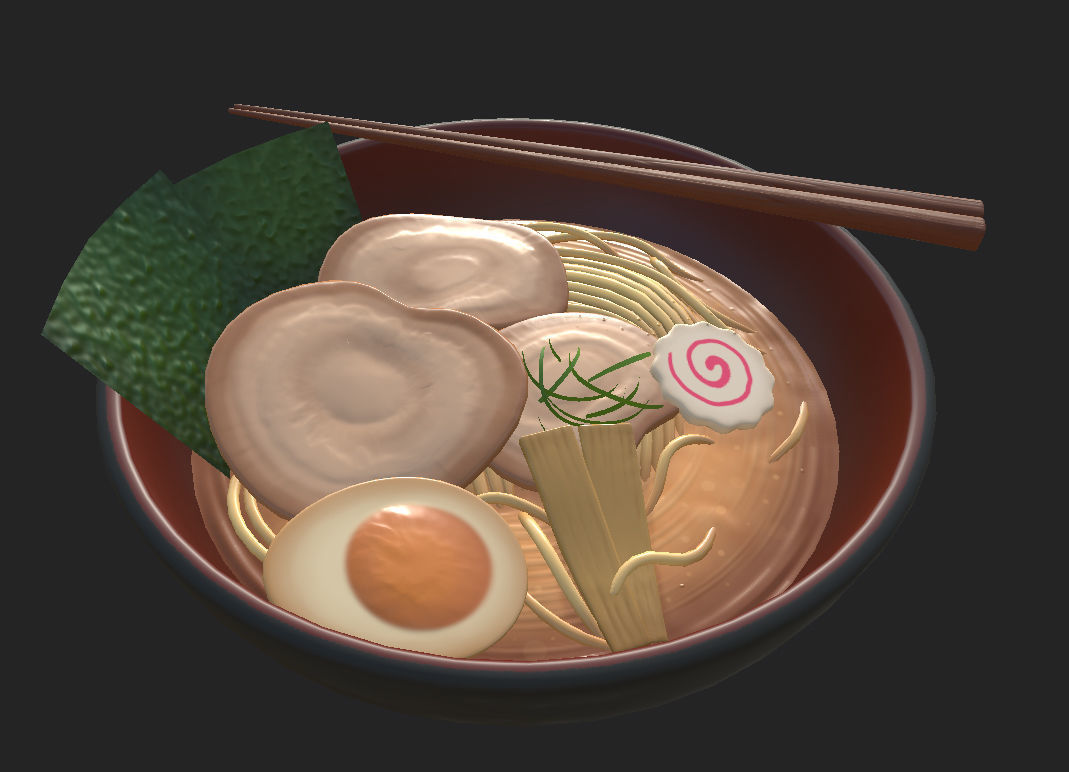 Cartoon Food Pack 2 3D model_28