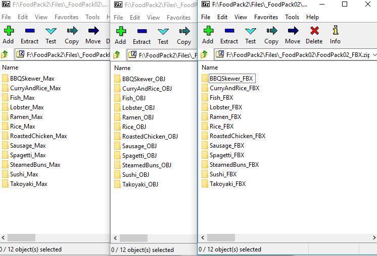 Cartoon Food Pack 2 3D model_23