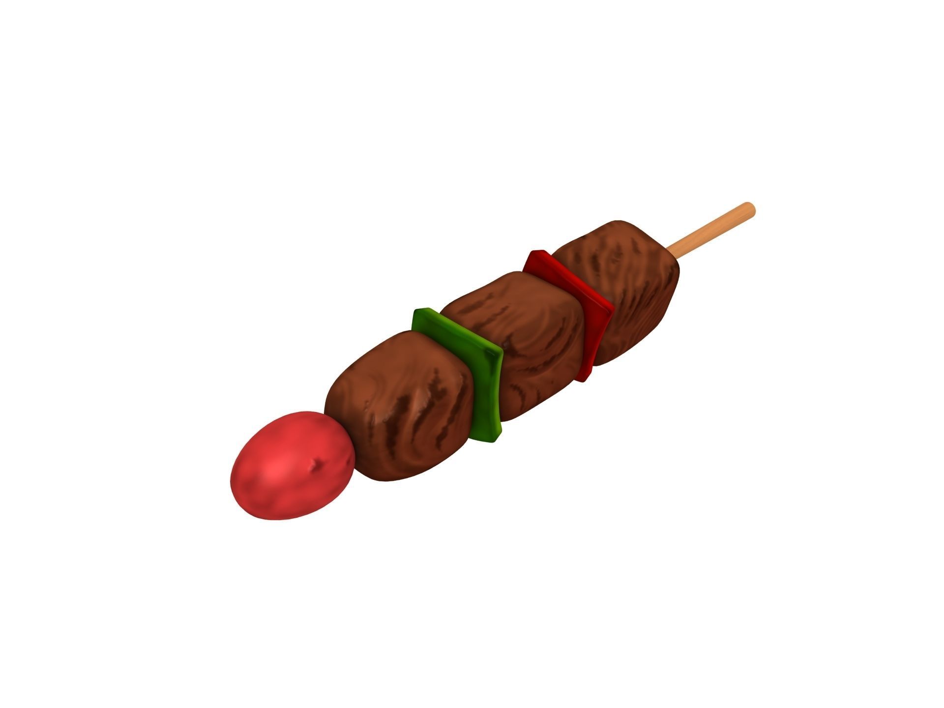Cartoon Food Pack 2 3D model_9
