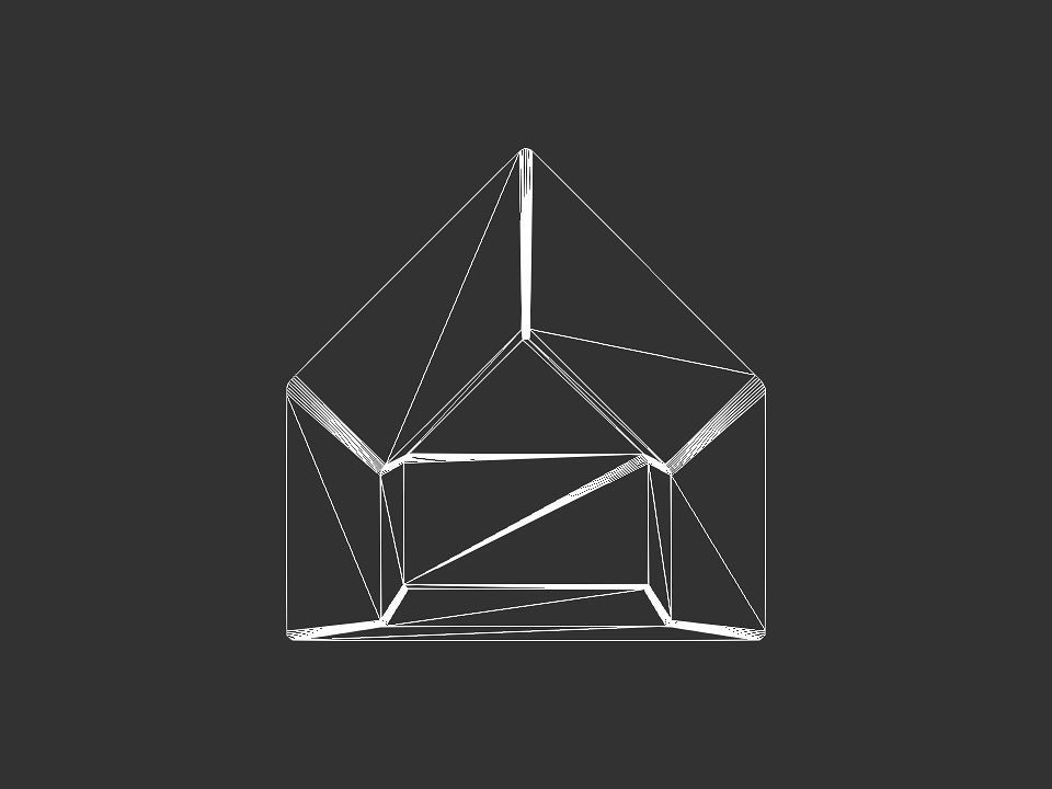 dog house Low-poly 3D model_41