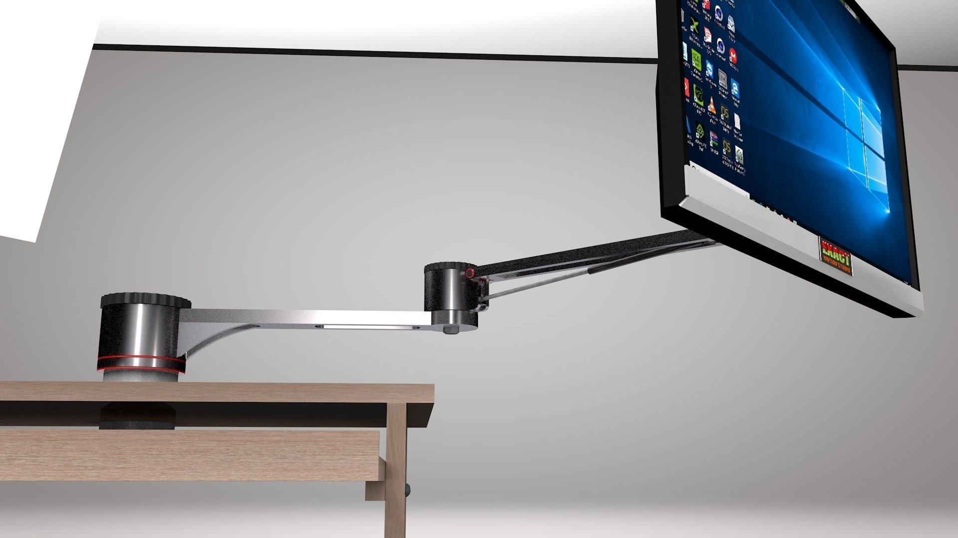 Table  Hunger  Low-poly 3D model_5