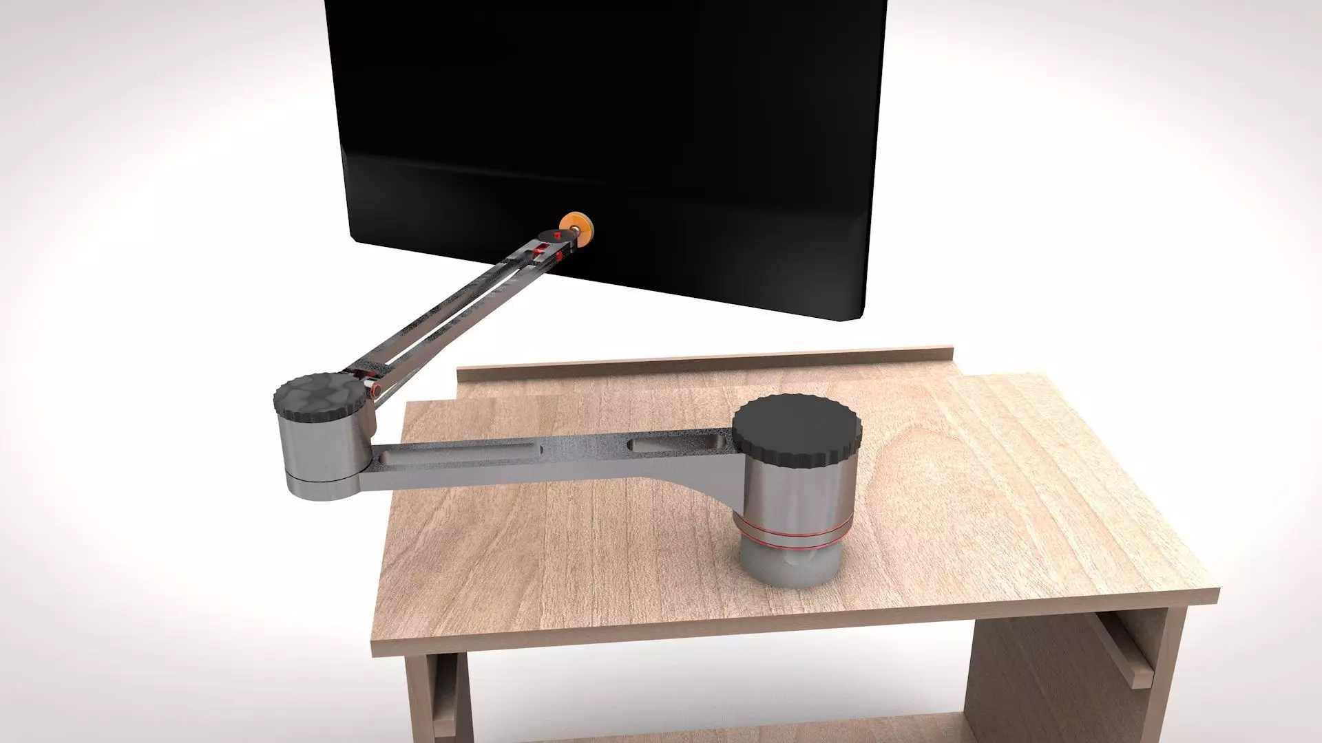 Table  Hunger  Low-poly 3D model_0