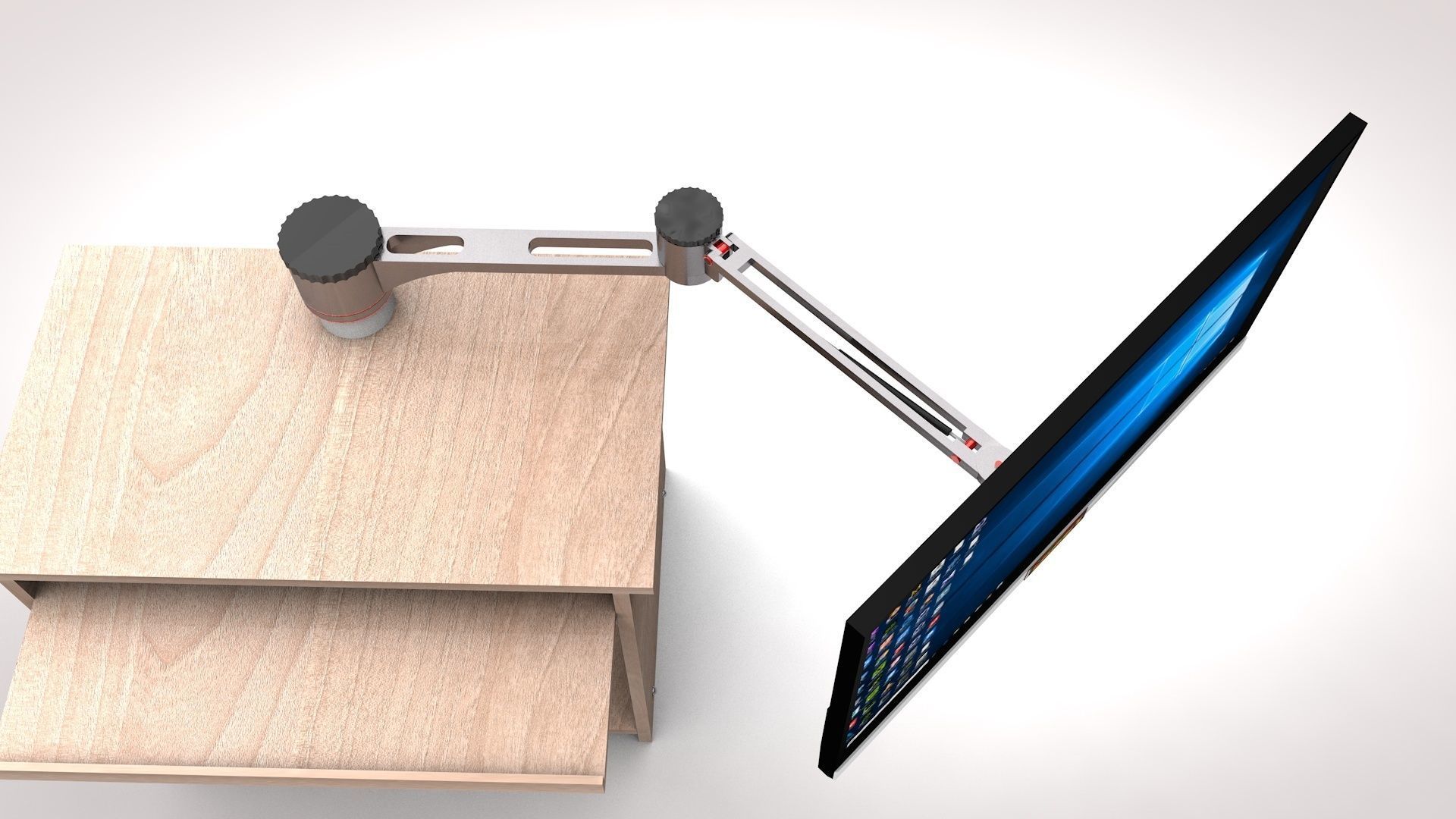 Table  Hunger  Low-poly 3D model_2