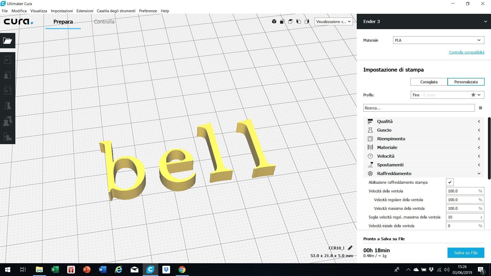 BELL MT font uppercase and lowercase 3D letters STL file 3D print model_5