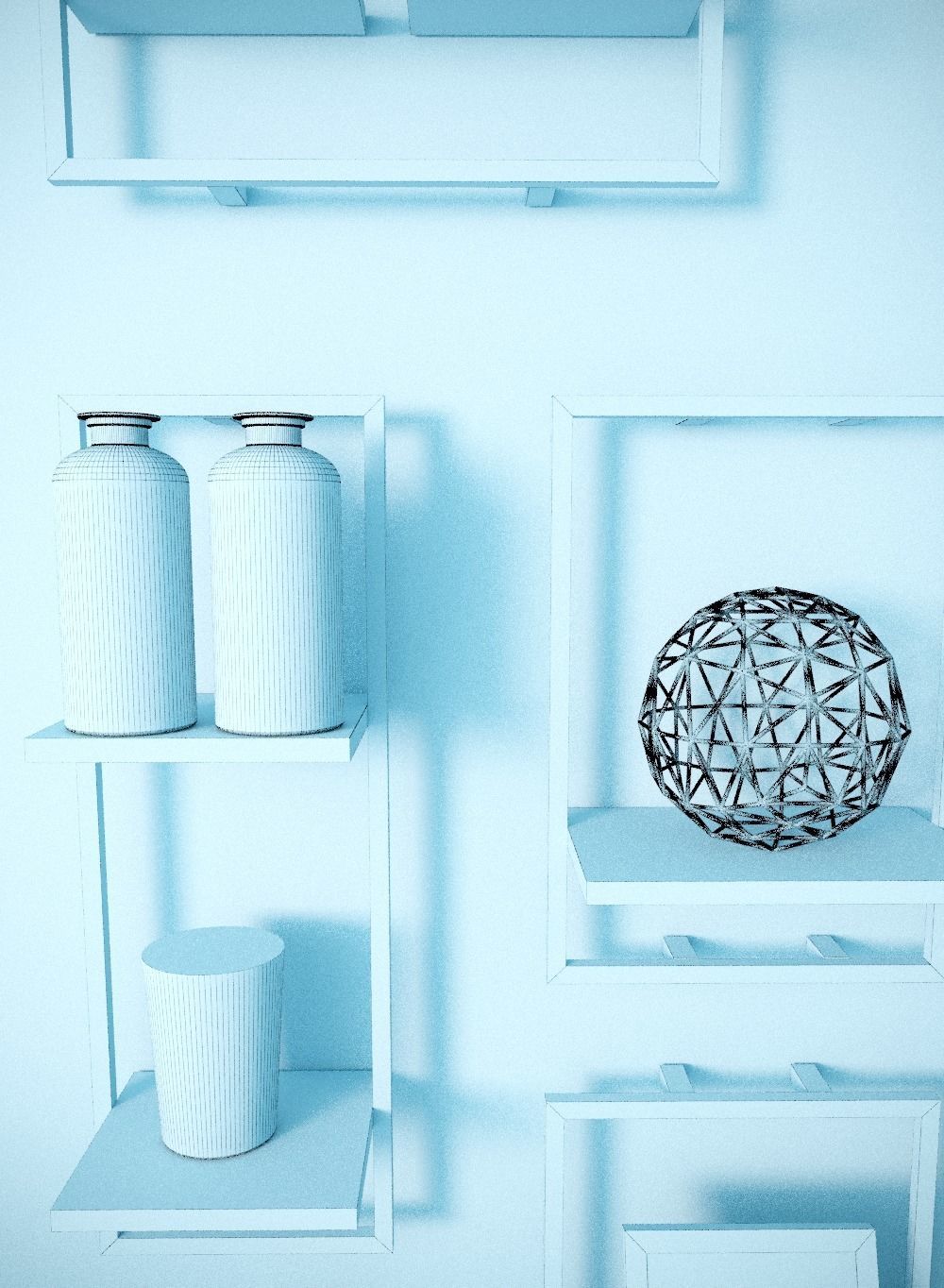 Living Room Bohemia 3D model_12