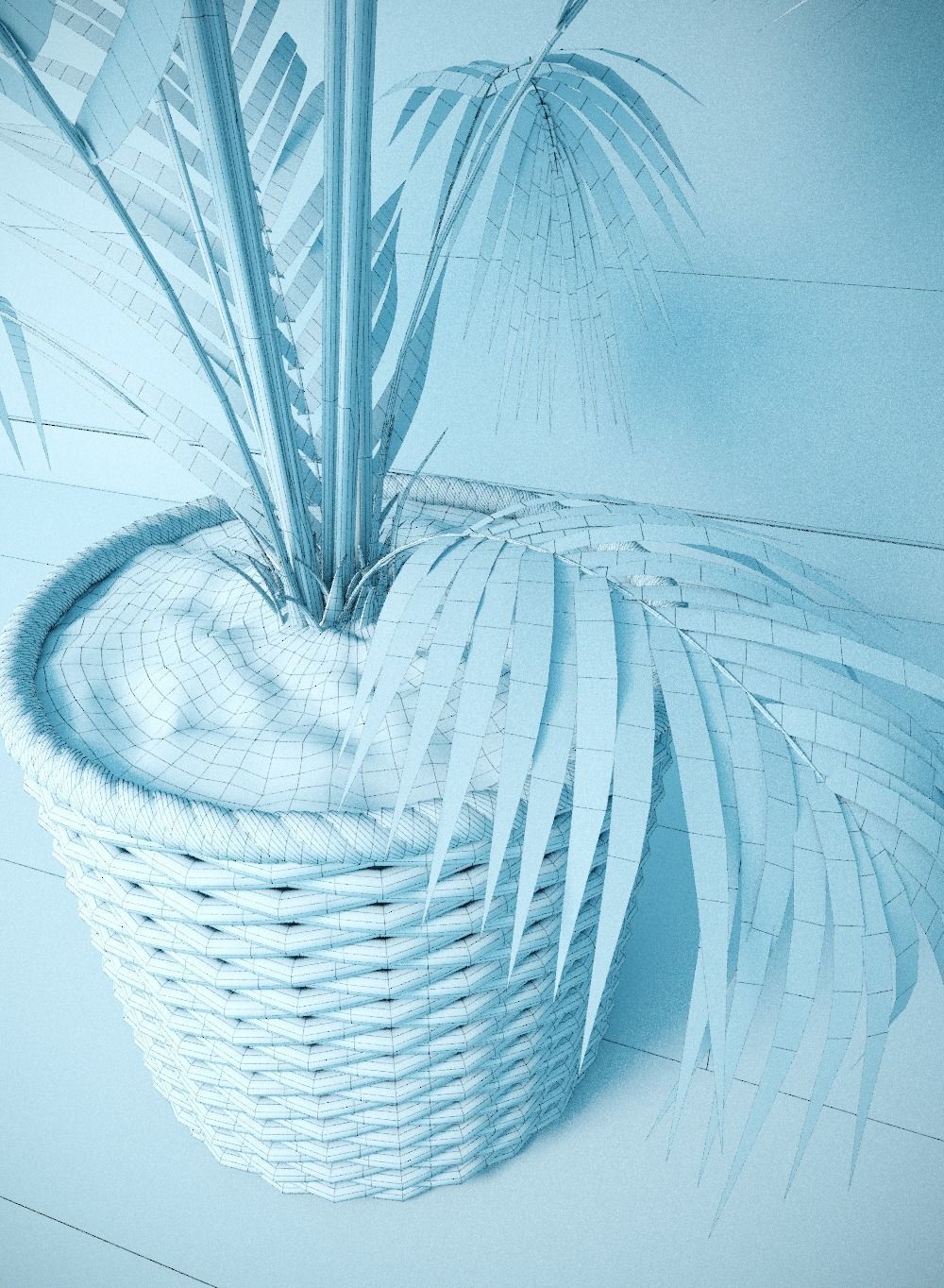 Living Room Bohemia 3D model_5